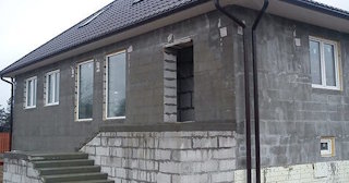 Фасад из газобетона для дома в Ухте - Строй-Хта, качественная отделка от 2107 руб.